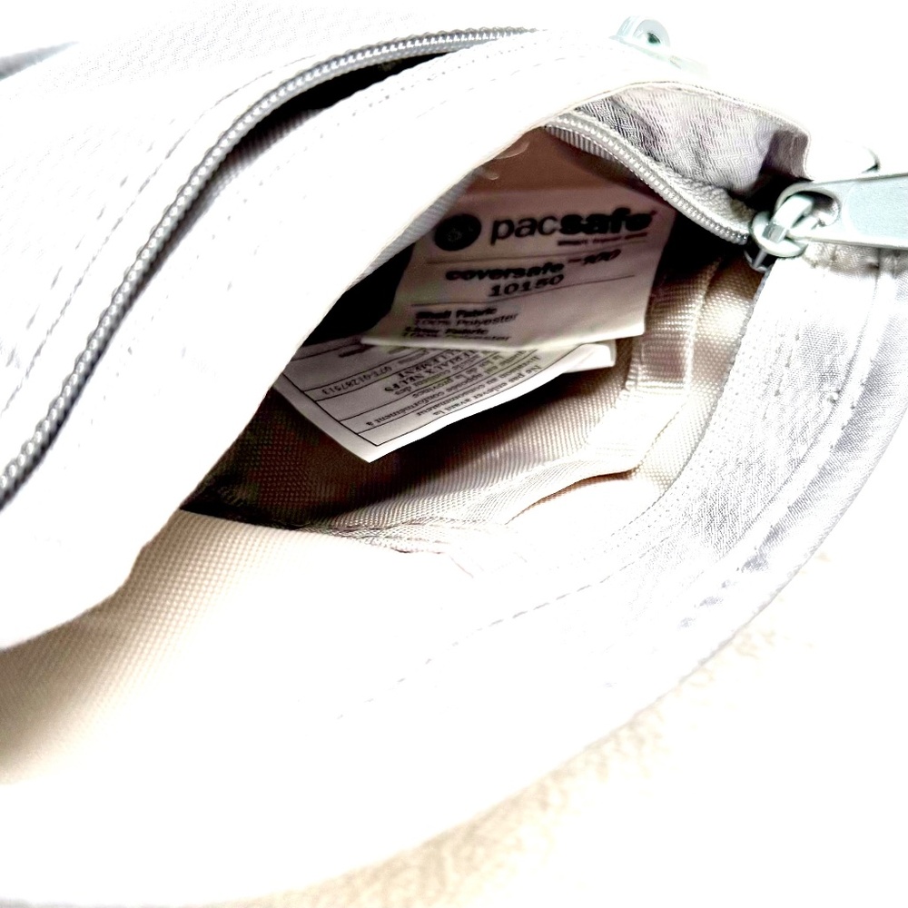 Pacsafe Coversafe 100 Document / money belt, Gray with Bonus Items! - Picture 5 of 11